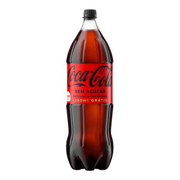 Refrigerante Coca Cola Sem Açucar 2,250 Litros