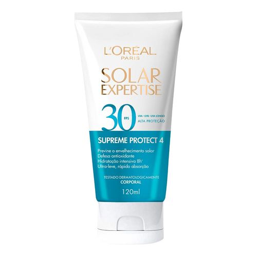 580872---Protetor-Solar-Corporal-LOreal-Paris-Solar-Expertise-Supreme-Protect-4-FPS-30--120ml-1 580872---Protetor-Solar-Corporal-LOreal-Paris-Solar-Expertise-Supreme-Protect-4-FPS-30--120ml-1