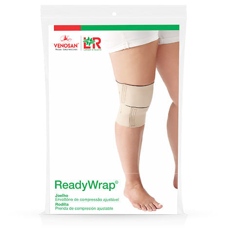 Ready Wrap Joelho Cor: Bege Tam: G