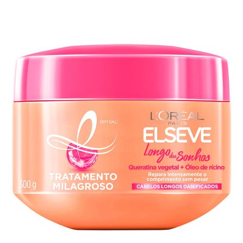 Creme De Tratamento Elseve L'oréal Paris Longo Dos Sonhos 300G