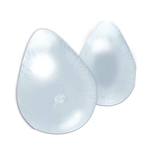 1054 - Prótese Mamária Externa De Silicone Gota Cor: Incolor Tam: 5