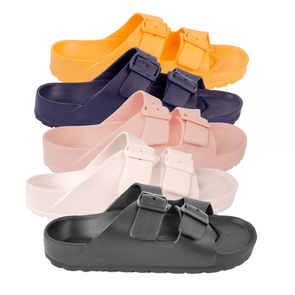 AC047 - Sandália Ortopedica Ergonofeet Cor: Branco Tam: 43