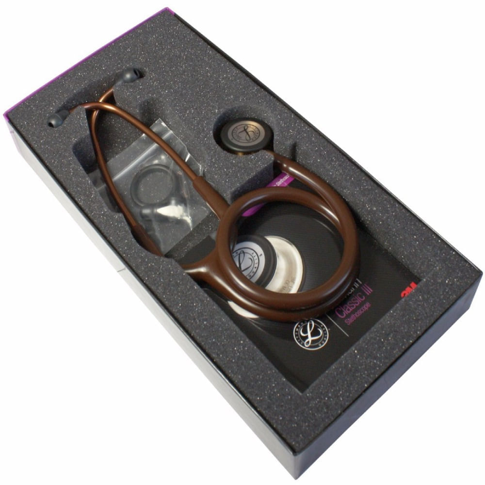 Estetoscópio Littmann Classic III Chocolate - Drogaria Sao Paulo