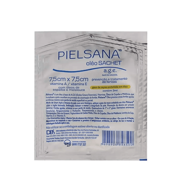 Pielsana Gaze De Rayon 7,5X7,5cm Unidade
