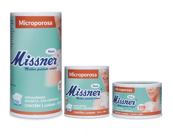 Fita Micropore Missner Tam: 50x10