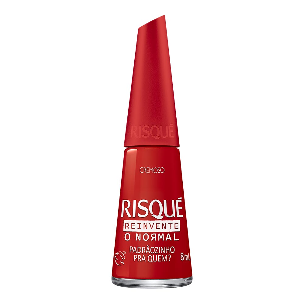 Esmalte Risqué Padrãozinho pra Quem? Reinvente o Normal 8ml