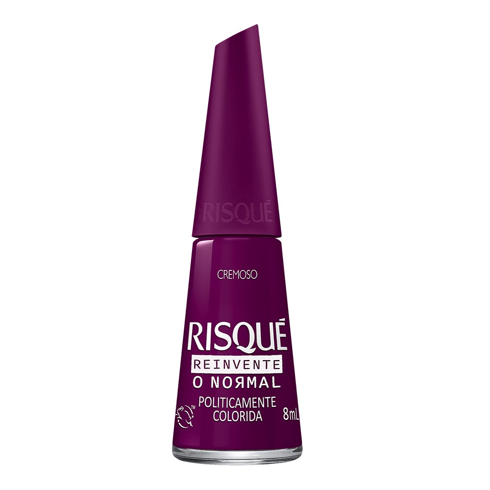Esmalte Risqué Politicamente Colorida Reinvente o Normal 8ml