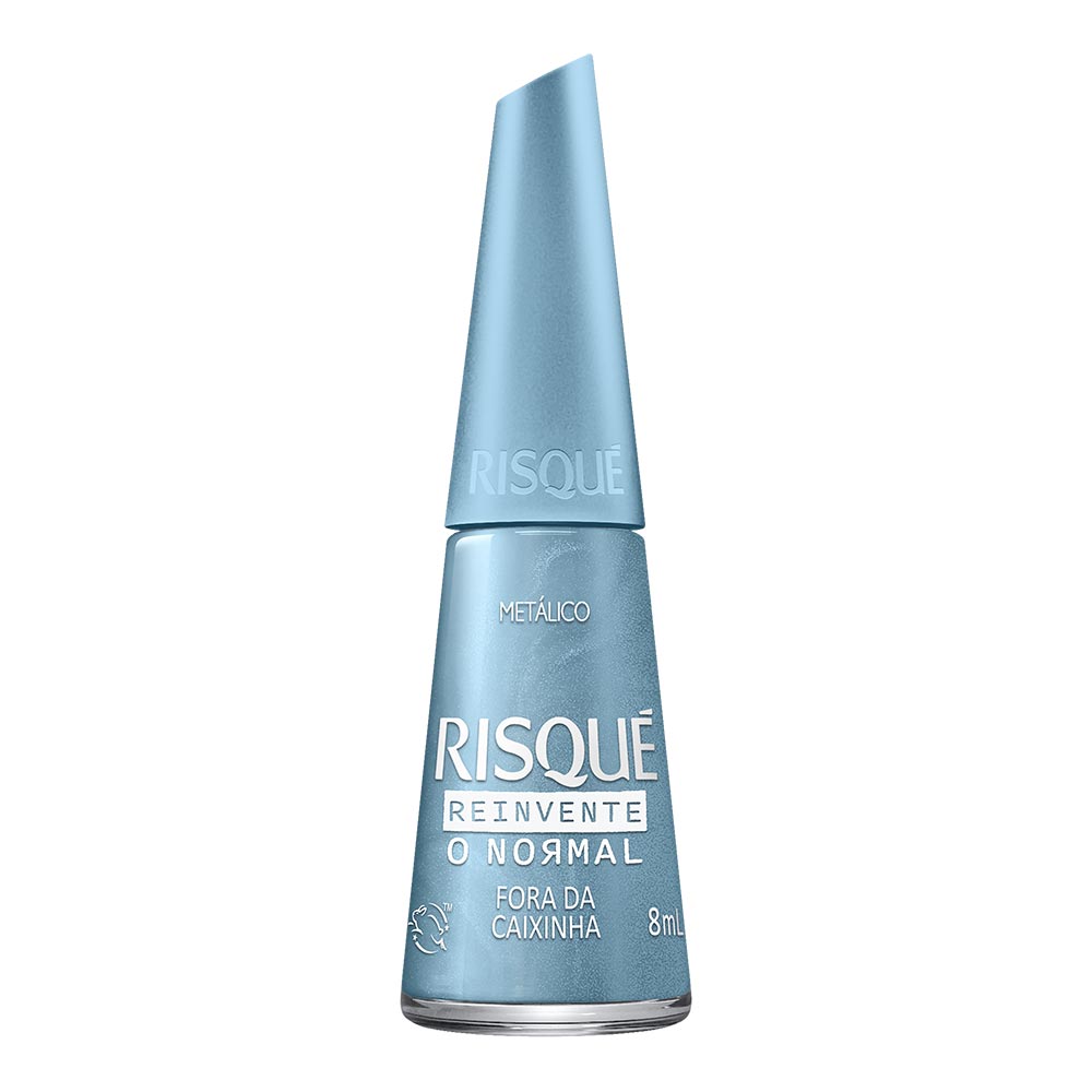 Esmalte Metálico Risqué Fora da Caixinha Reinvente o Normal 8ml