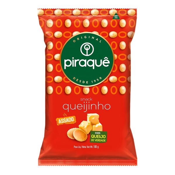 Snack Piraquê Queijinho 100g