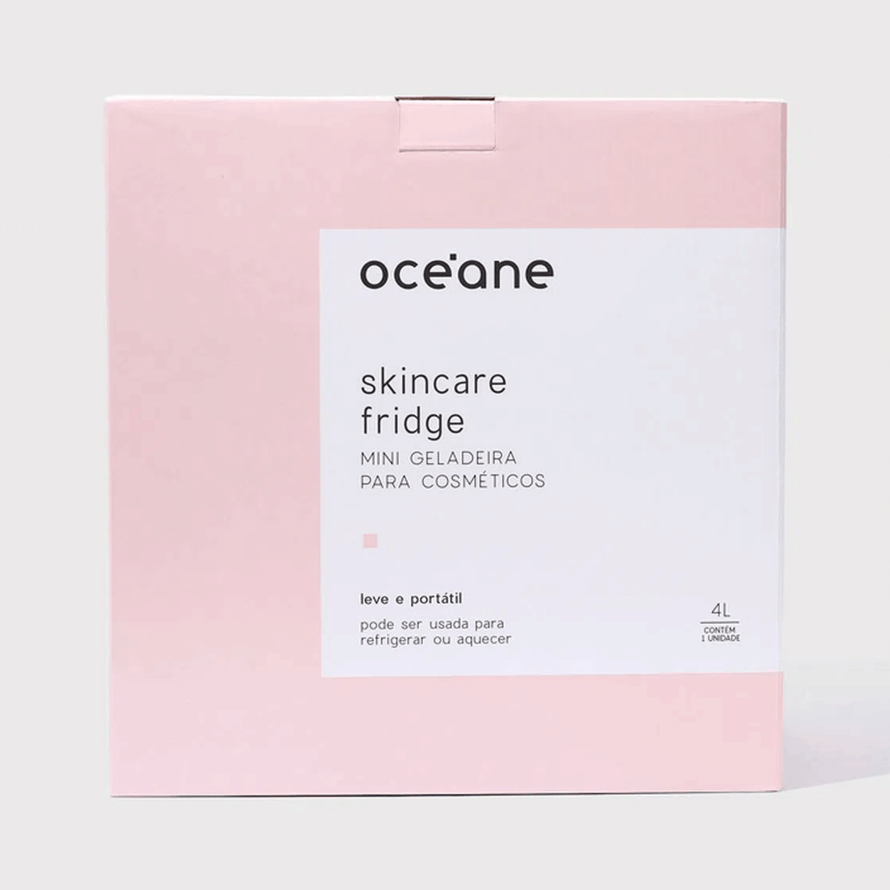 Océane Skincare Fridge Rosa Mini Geladeira 4 Litros Drogaria Sao Paulo