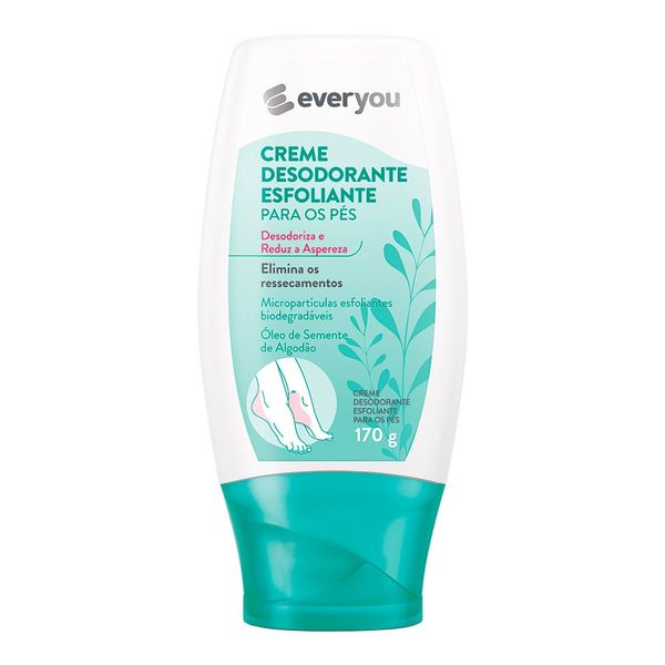Loção Esfoliante Ever You Para os Pés 170g