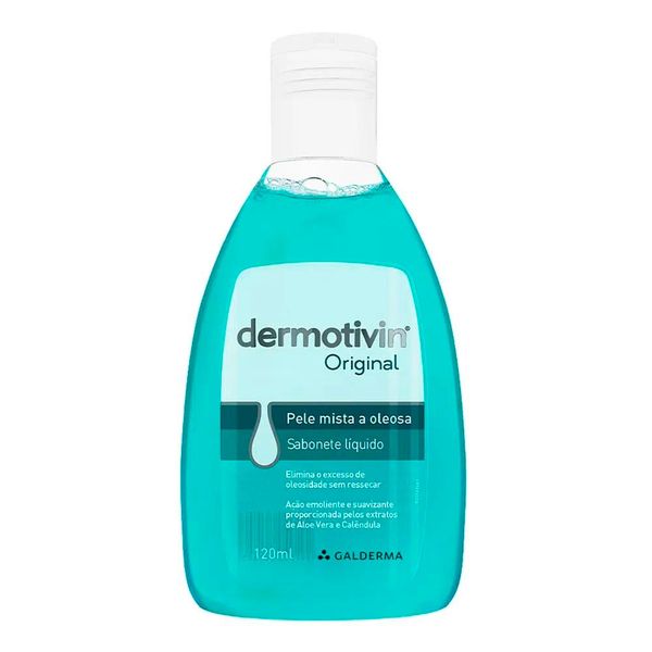 Sabonete Liquido Dermotivin Original 120ML