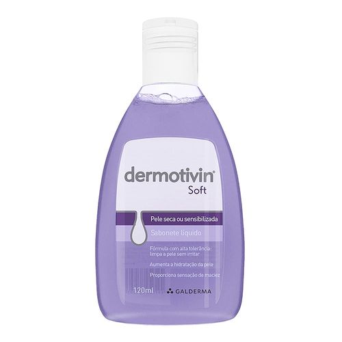 Sabonete Liquido Dermotivin Soft 120Ml