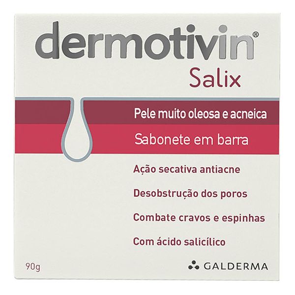 Sabonete Barra Dermotivin Salix 90G