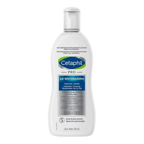 Sabonete Líquido Cetaphil Pro AD Restoraderm 295ml