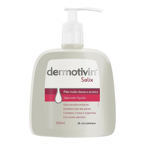 Sabonete Liquido Dermotivin Salix 300Ml