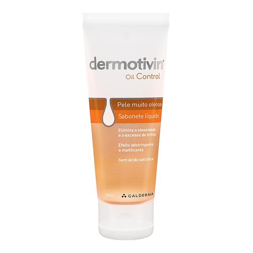 Sabonete Liquido Dermotivin Oil Control 70Ml