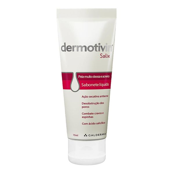 Sabonete Liquido Dermotivin Salix 70ML