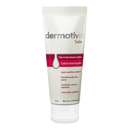 Sabonete Liquido Dermotivin Salix 70Ml