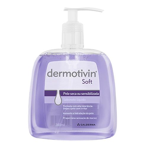 Sabonete Liquido Dermotivin Soft 300Ml