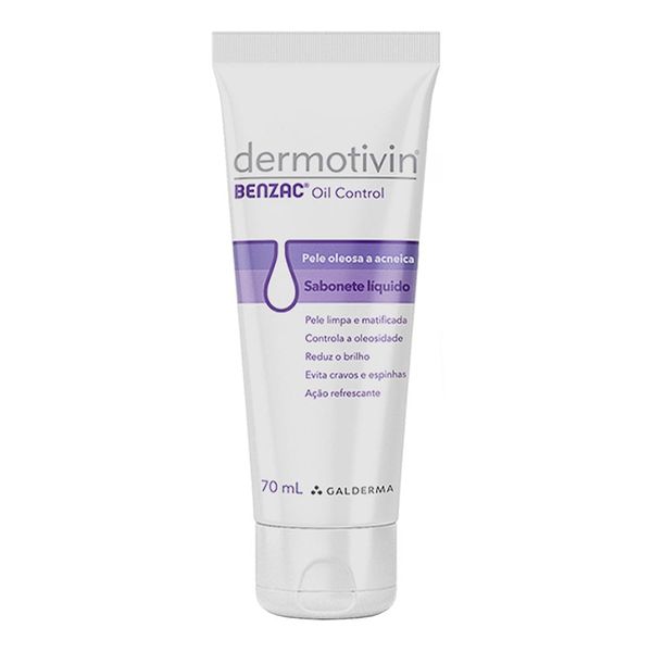 Oil Control Cleanser Dermotivin Benzac 70ML