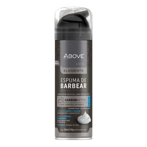 814334---Espuma-De-Barbear-Above-Men-Elements-Carbon-Active-200ml-1 814334---Espuma-De-Barbear-Above-Men-Elements-Carbon-Active-200ml-1