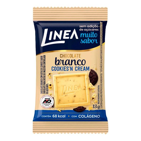 Chocolate Branco Linea Cookies'n Cream 13g