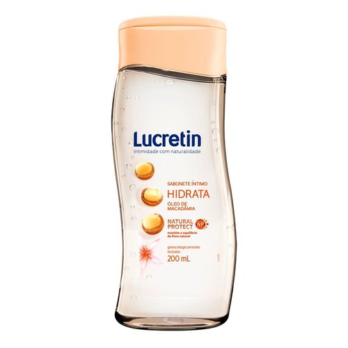 Sabonete Líquido Íntimo Lucretin Hidrata 200Ml