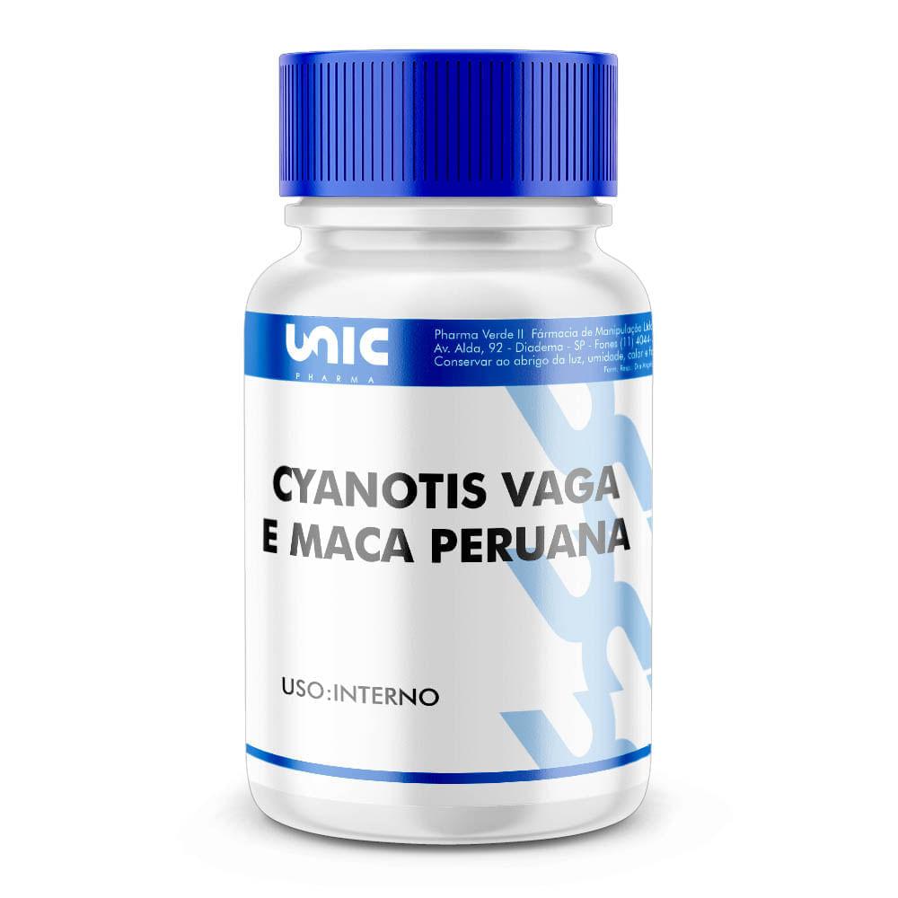 Encontraproduto.com.br - Cyanotis vaga 200mg e Maca peruana 500mg 90 Cápsulas