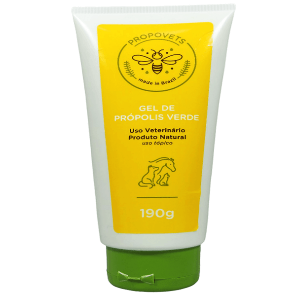 Gel Natural Propovets Própolis Verde Cães Gatos Equinos 190g