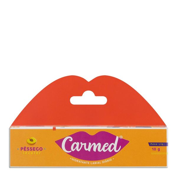 Hidratante Labial Carmed Pêssego 10g