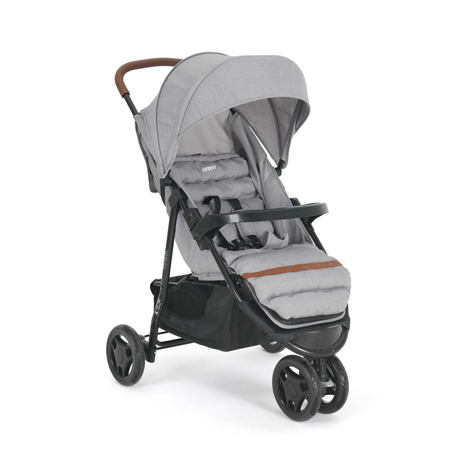 Carrinho de Bebê Breeze Cinza Infanti 935284931