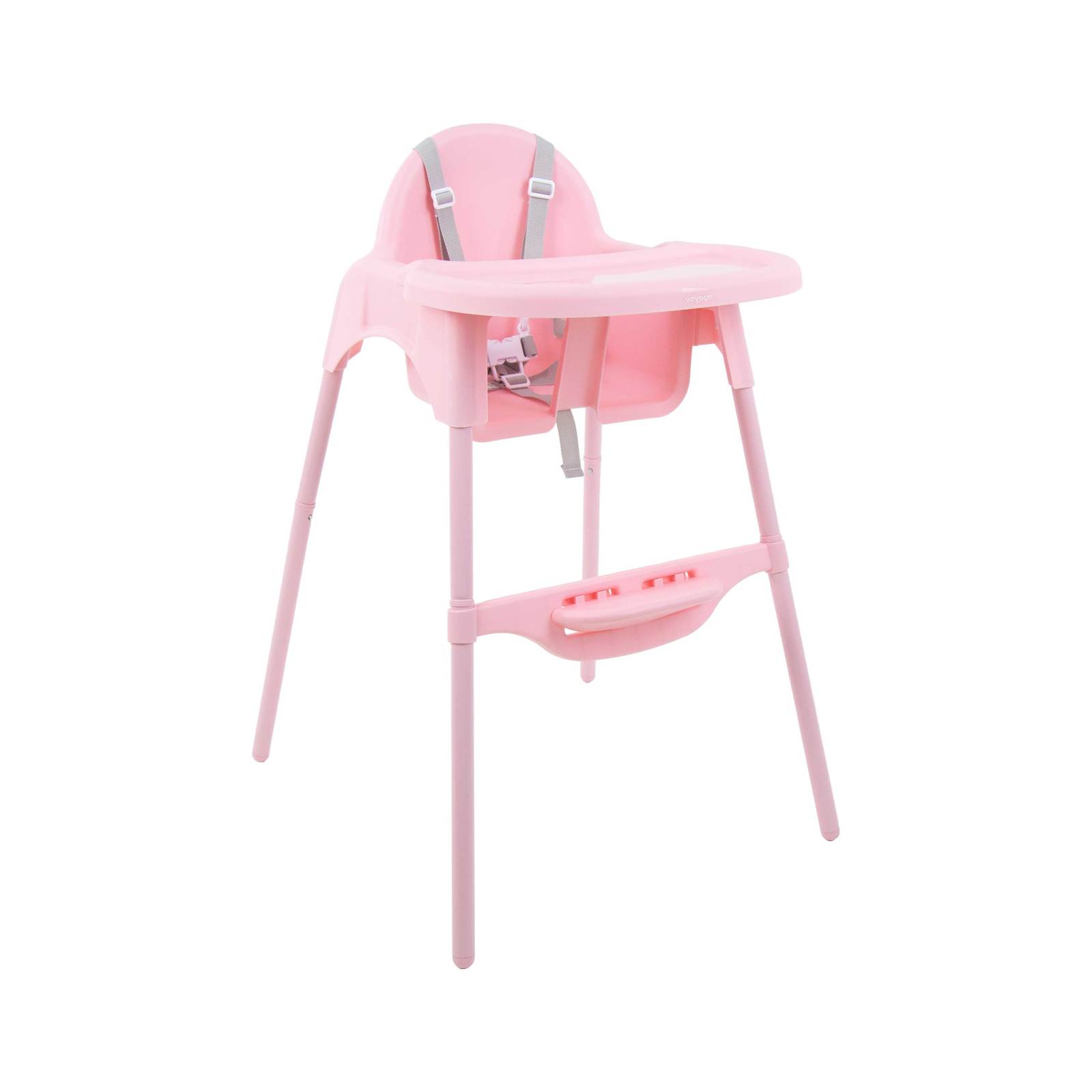 Cadeirinha de Alimentacao Macaron Rosa Voyage 935284934