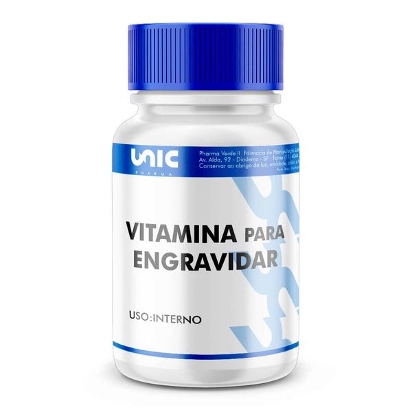 Vitamina Para Engravidar - 30 Cápsulas