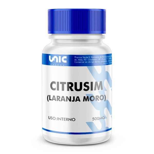 Citrus Sinensis Laranja Moro 500Mg - 30Caps
