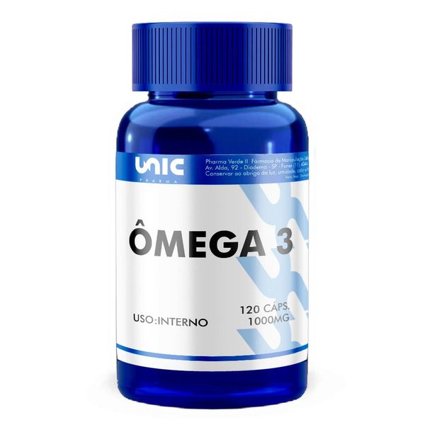 Óleo de Peixe 1000mg (Ômega 3) 120 Cápsulas