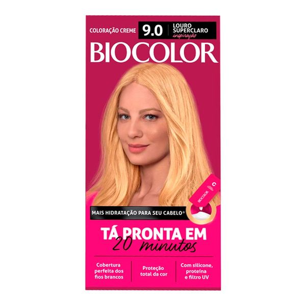 Coloração Permanente Biocolor Super Louro Abusado 9.0 1 Unidade
