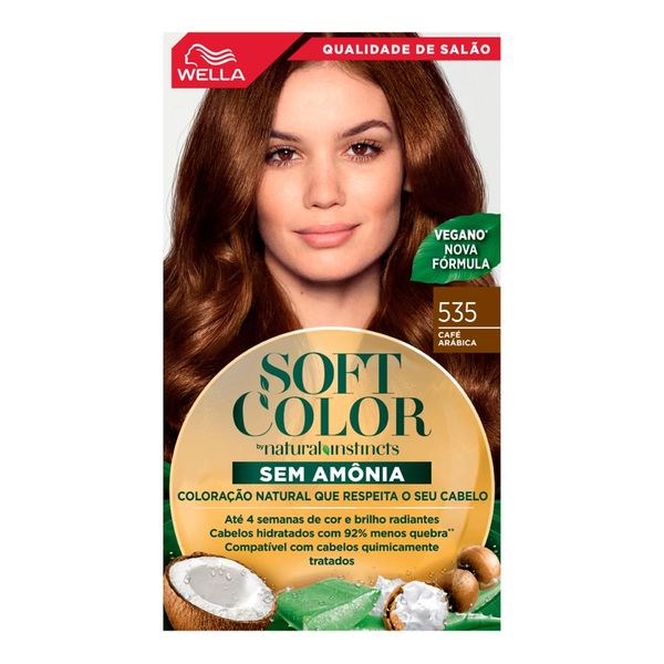 Tonalizante Capilar Wella Soft Color 5.35 Café Arábica