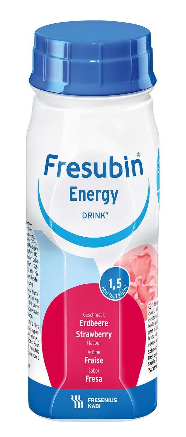 Fresubin Energy Drink 200ML Morango Fresenius Kabi