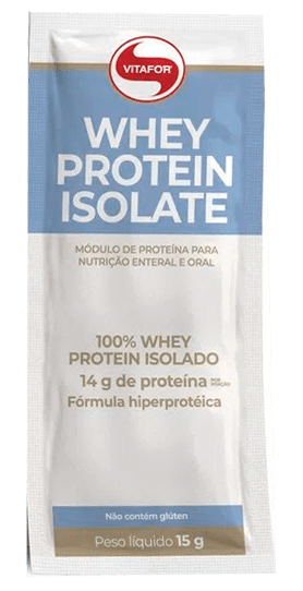 Whey Protein Isolate Sachê 15G Vitafor