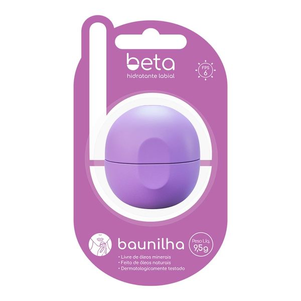 Hidratante Labial Beta Bauniilha 9,5g