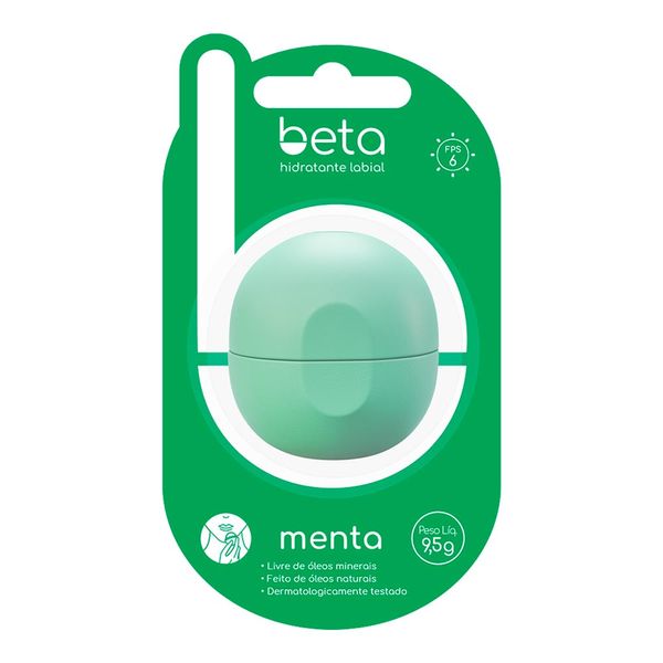 Hidratante Labial Beta Menta 9,5g