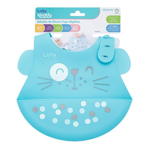 815519---Babador-Infantil-Lolly-Kinddy-Azul-Pega-Migalhas-Silicone-1-Unidade-1