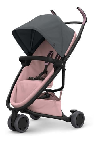 Carrinho de Bebê Zapp Flex Quinny Graphite On Blush + bumper Bar 935287395