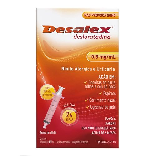 Antialérgico Desalex 0,5Mg/Ml 60Ml