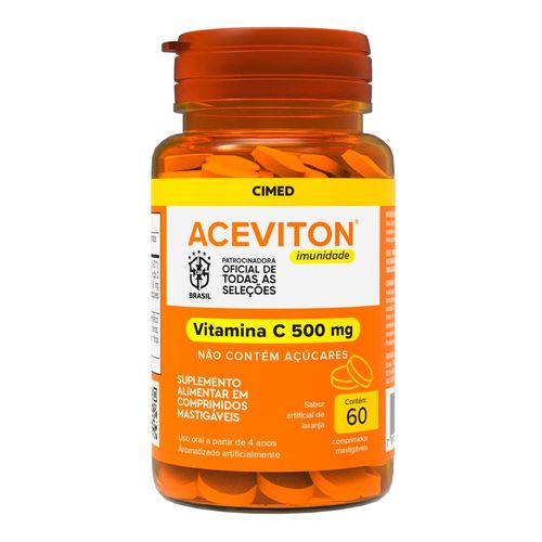 755052---Vitamina-C-Aceviton-Cimed-60-Comprimidos-Mastigaveis-1 755052---Vitamina-C-Aceviton-Cimed-60-Comprimidos-Mastigaveis-1