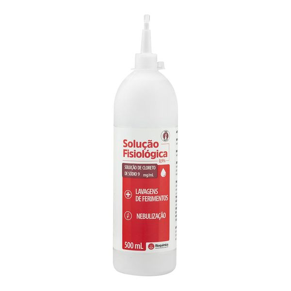 Solução Fisiológica 9mg/ml (0,9%) Rioquímica 500ml