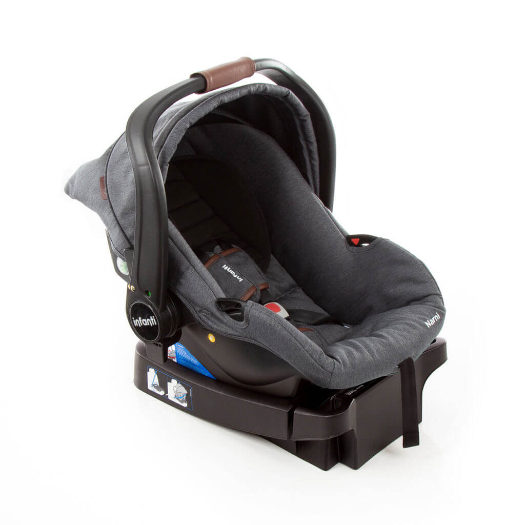 Bebê Conforto com Base Narni Infanti 0 a 13 Kg Grey Vintage 935289918