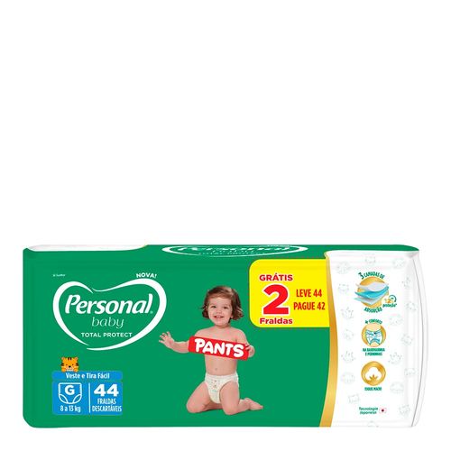 821411---Fralda-Infantil-Personal-Baby-Pants-Total-Protect-G-44-Unidades-1 821411---Fralda-Infantil-Personal-Baby-Pants-Total-Protect-G-44-Unidades-1
