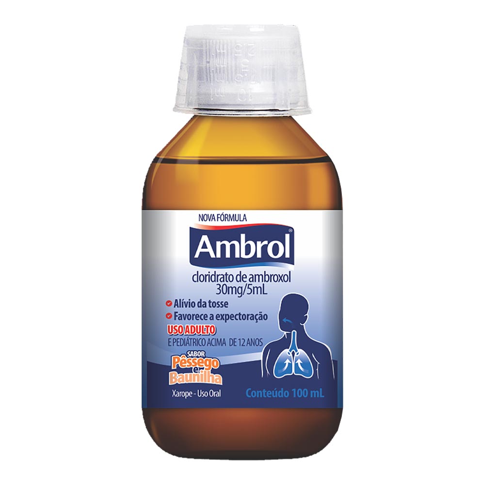 Ambrol Brasterapica Infantil 15mg Xarope 100ml - Coop Drogaria